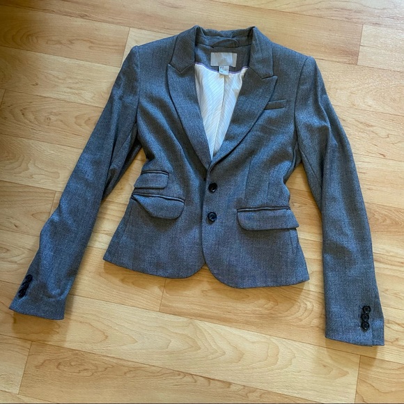 Grey Blazer with pockets